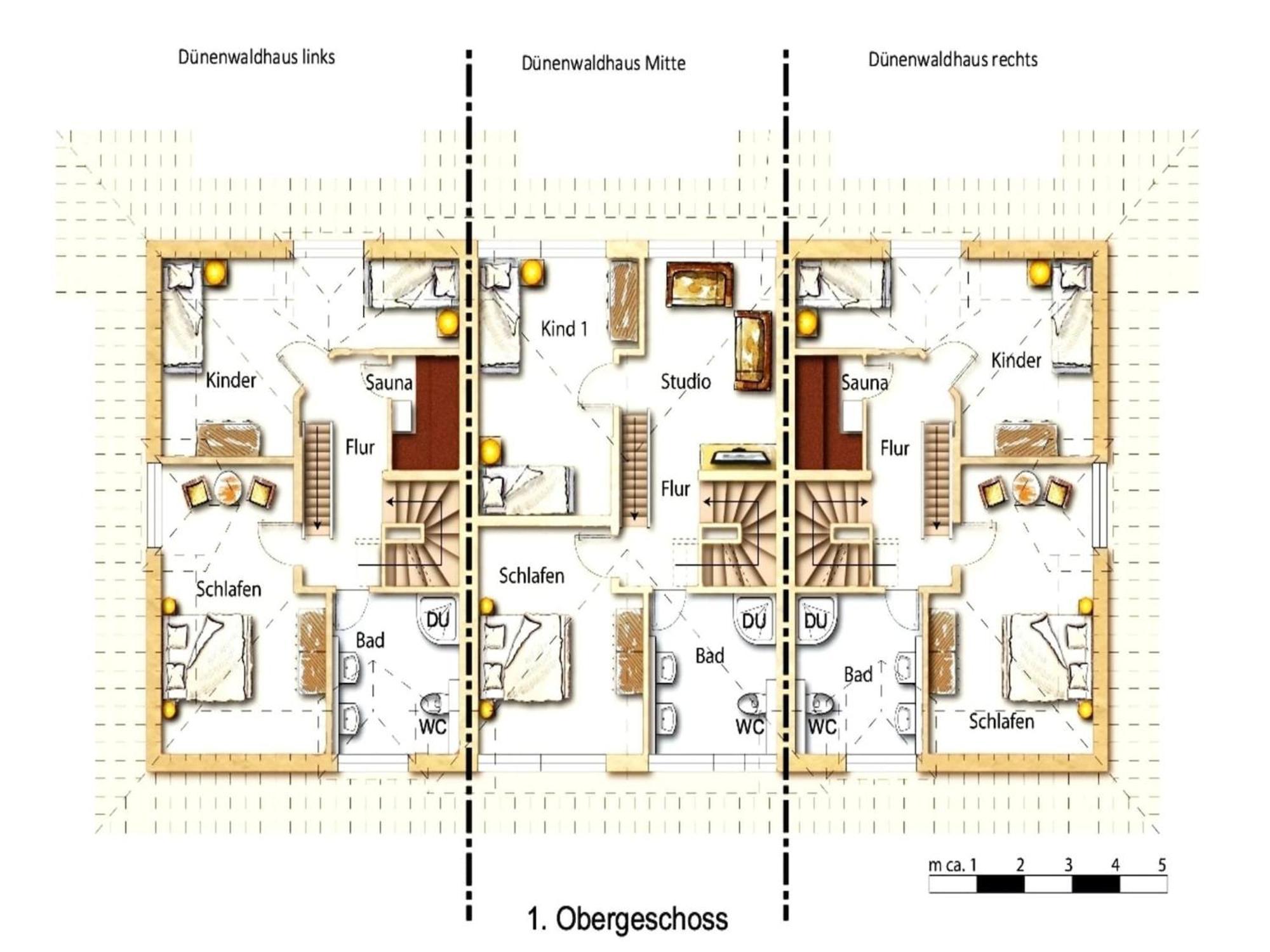 Reihenhaus Duenenwaldhaus Mitte In Trassenheide Apartment Ngoại thất bức ảnh
